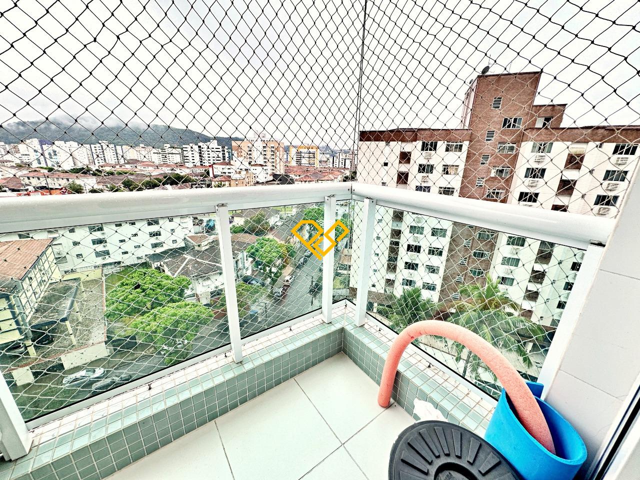 Apartamento à venda no Gonzaga: Varanda