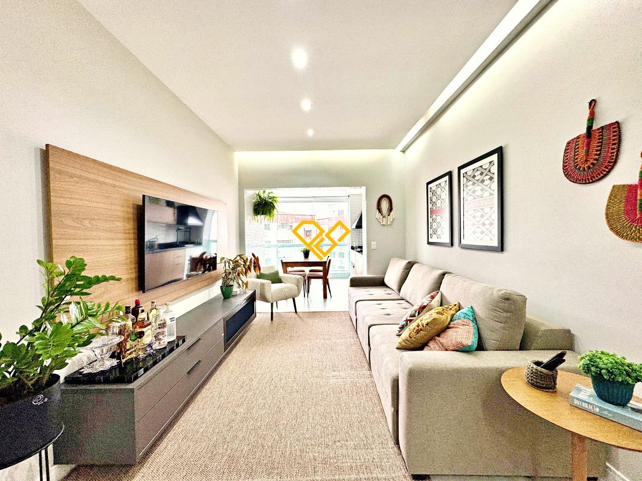 Apartamento à venda no Gonzaga: Sala