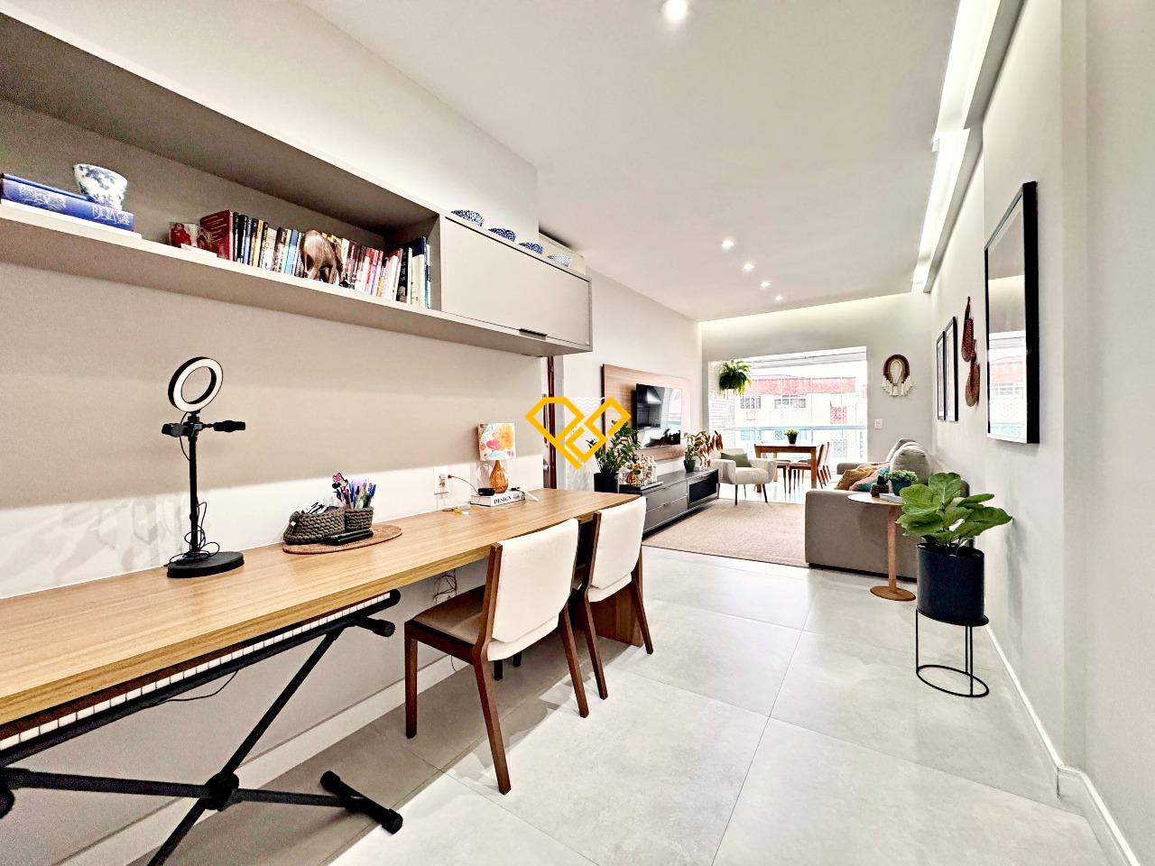 Apartamento à venda no Gonzaga: Sala