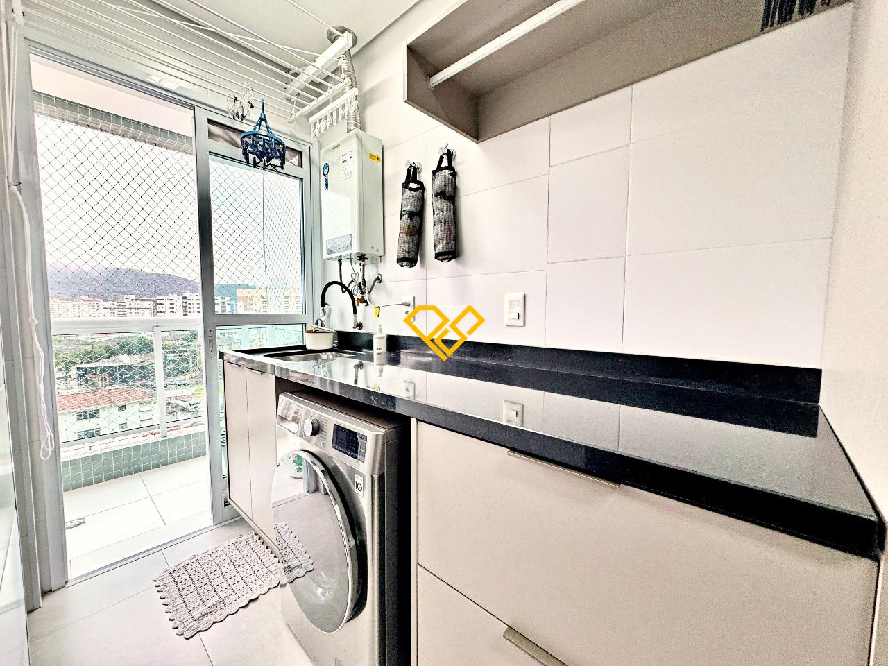 Apartamento à venda no Gonzaga: Área de serviço