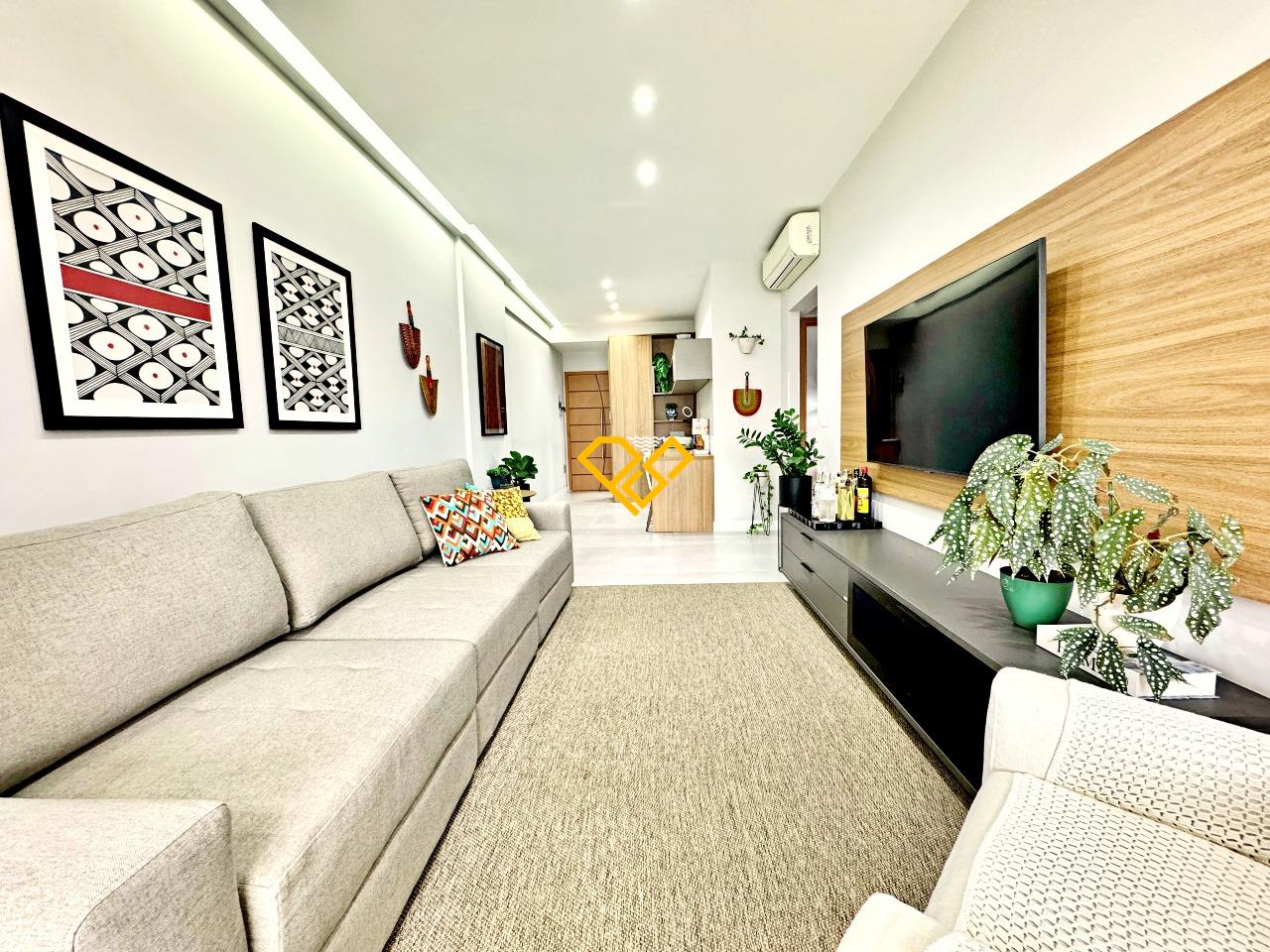 Apartamento à venda no Gonzaga: Sala