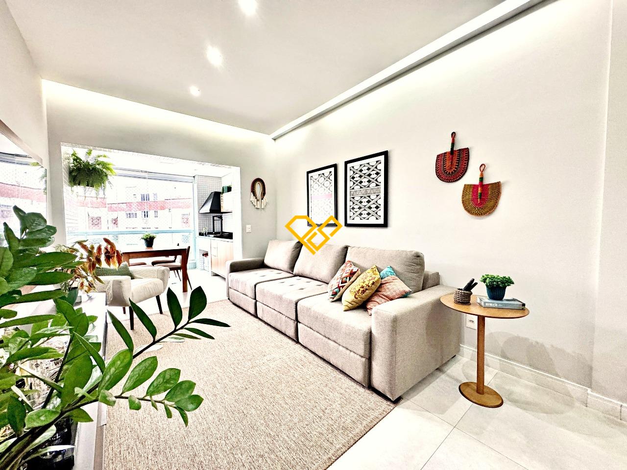 Apartamento à venda no Gonzaga: Sala