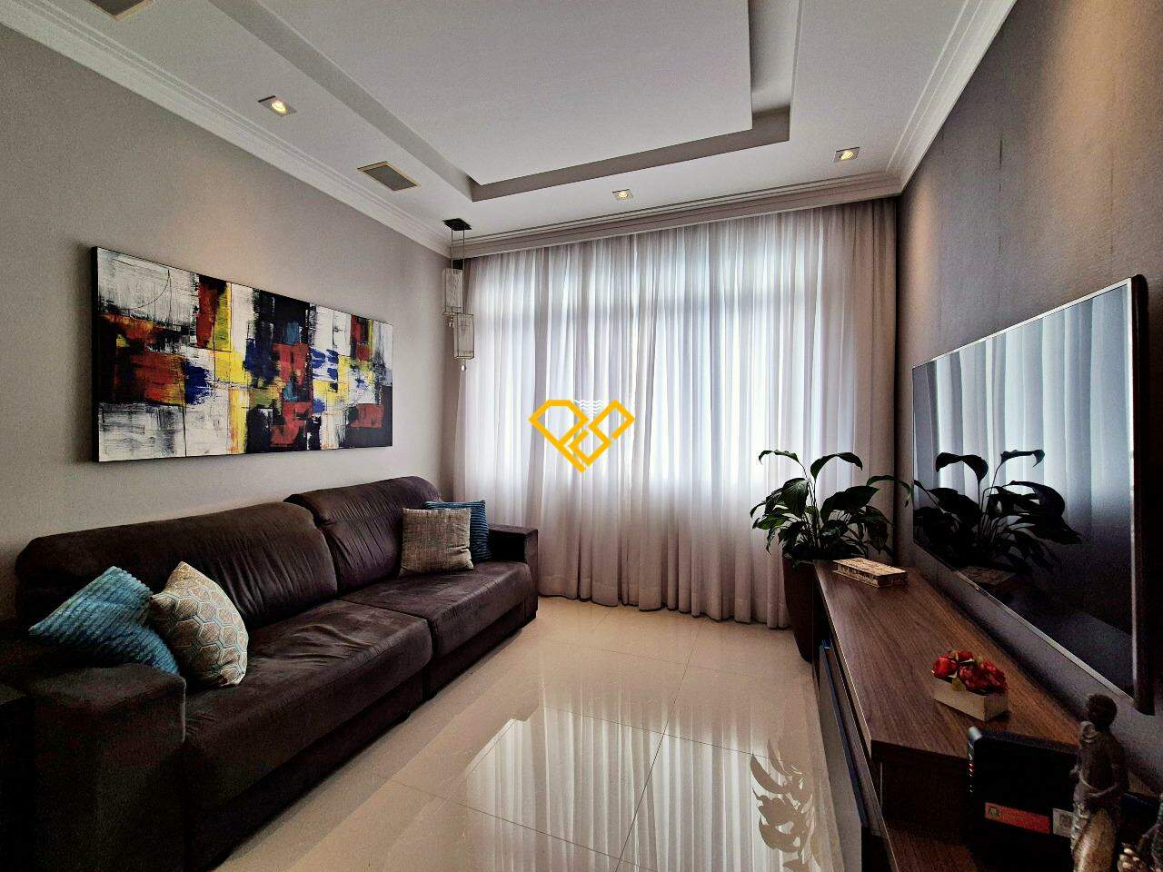 Cobertura à venda no Campo Grande: Sala 1° piso