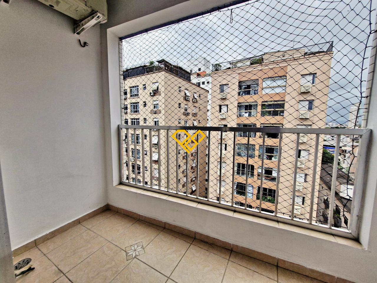 Apartamento para aluguel no Ponta da Praia: Varanda