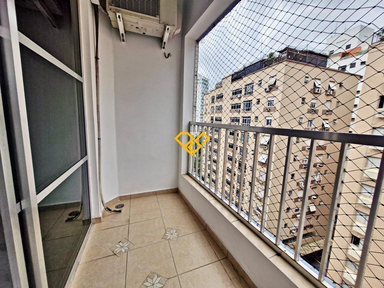 Apartamento para aluguel no Ponta da Praia: Varanda