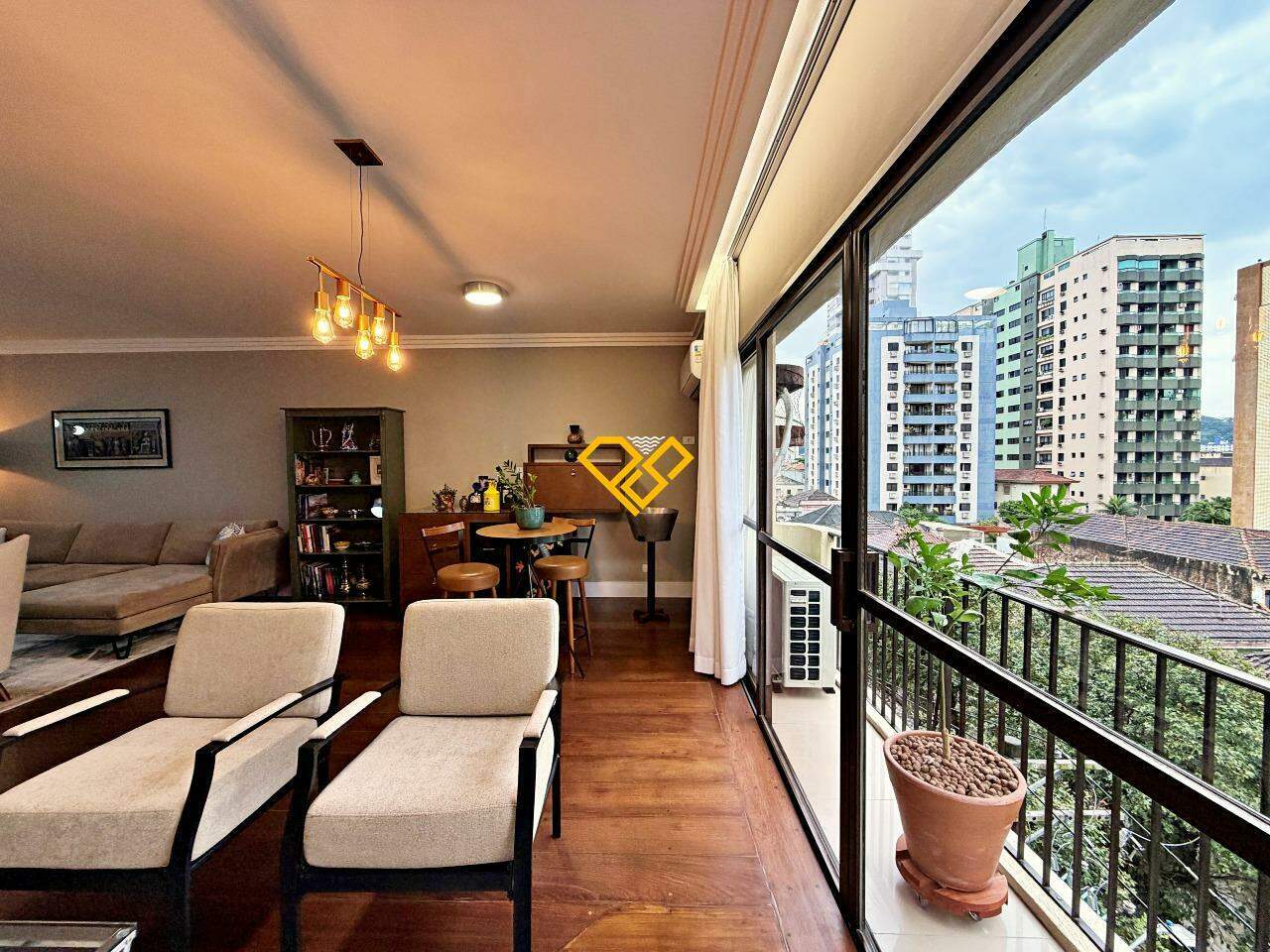 Apartamento à venda no Gonzaga: Sala