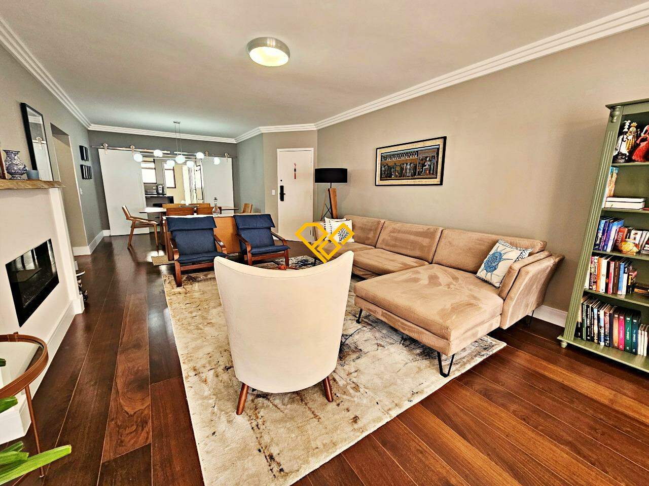 Apartamento à venda no Gonzaga: Sala