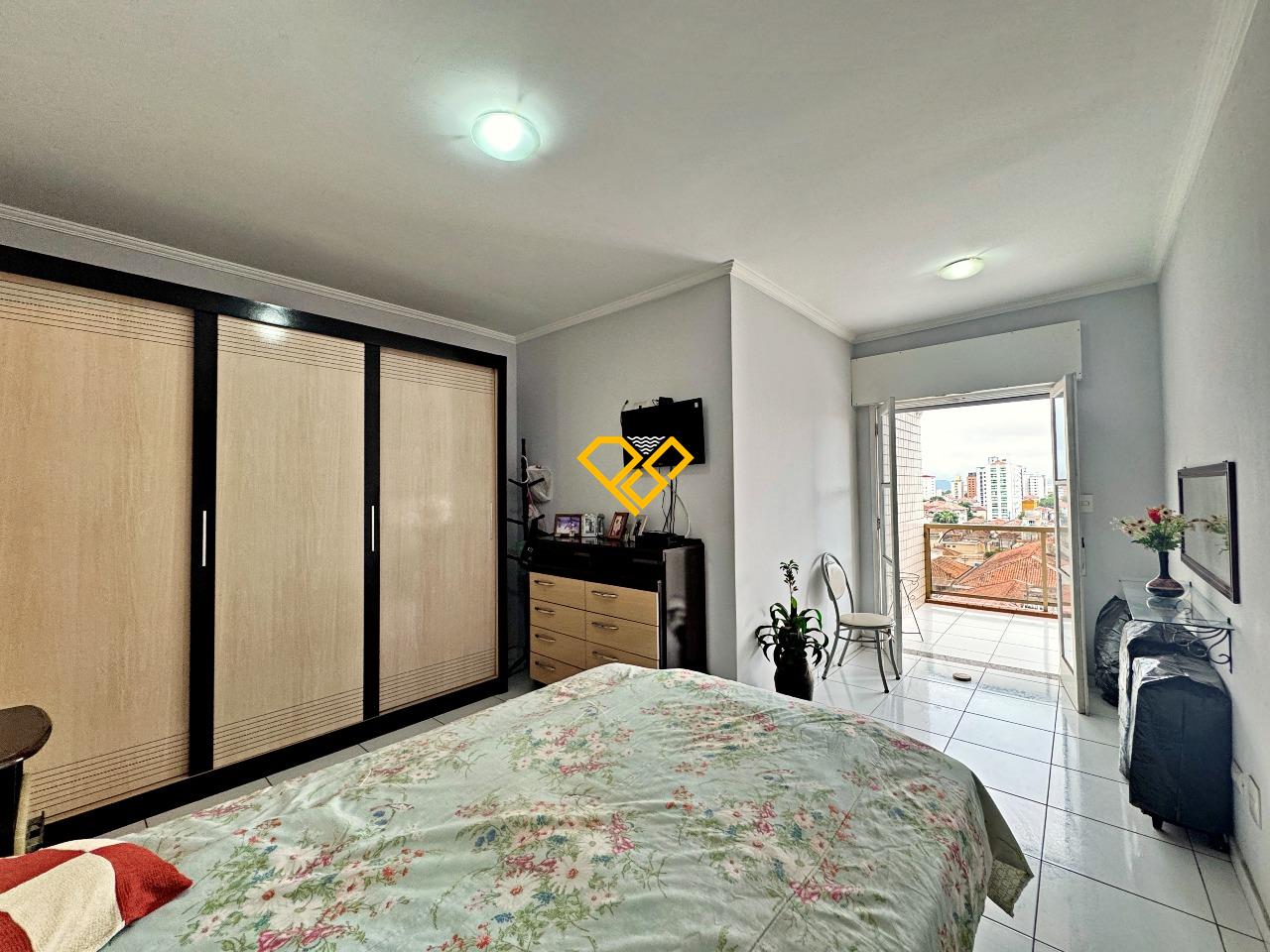 Apartamento à venda no Embaré: Dormitório 1 - suíte