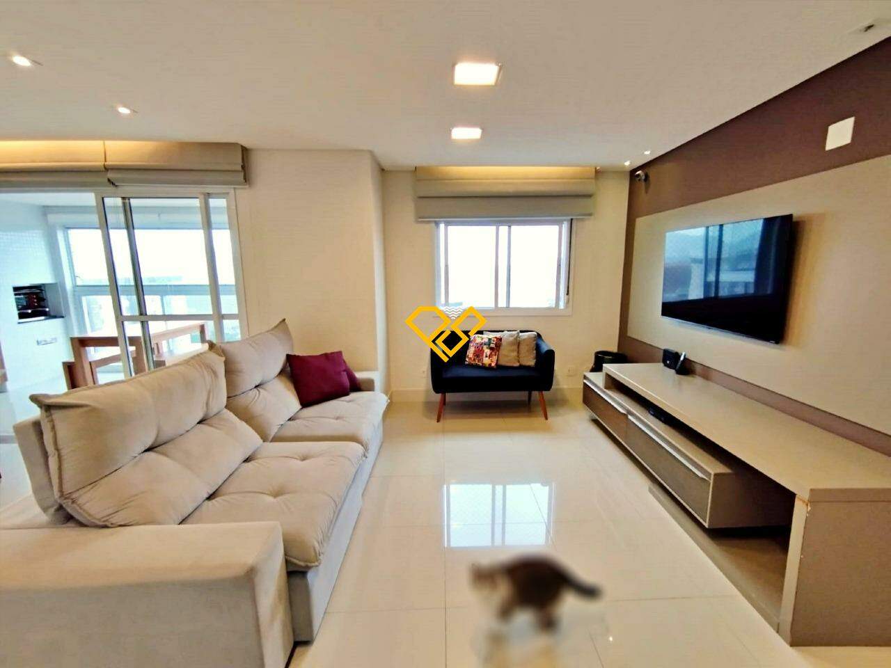 Apartamento à venda no Ponta da Praia: Sala