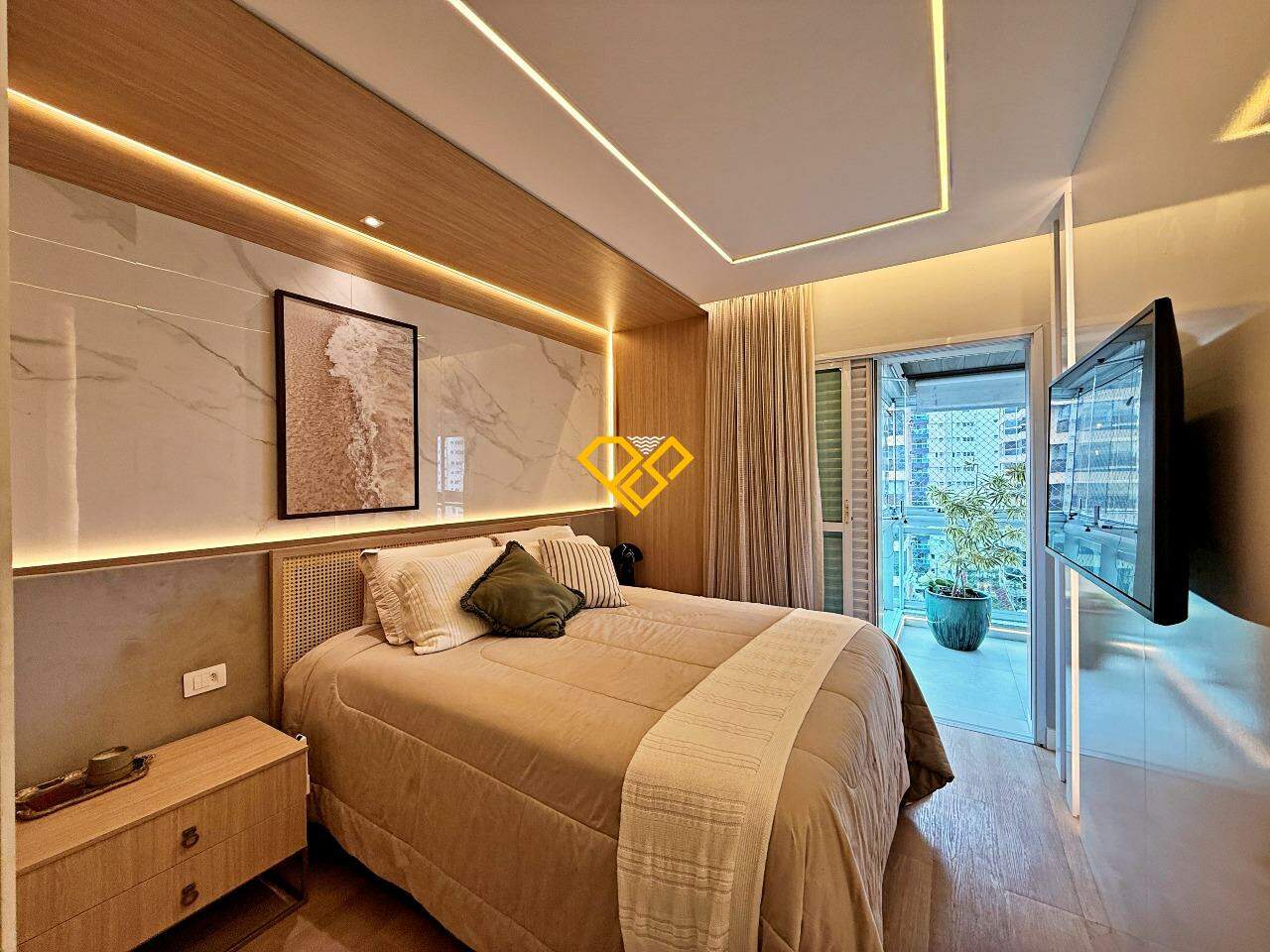Apartamento à venda no Embaré: Suíte 1