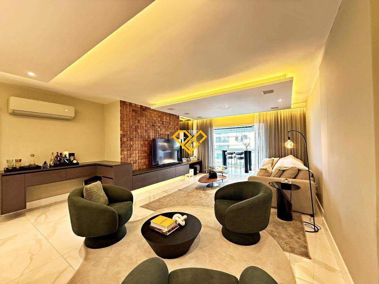 Apartamento à venda no Embaré: Sala