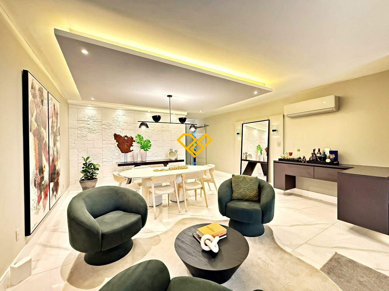 Apartamento à venda no Embaré: Sala