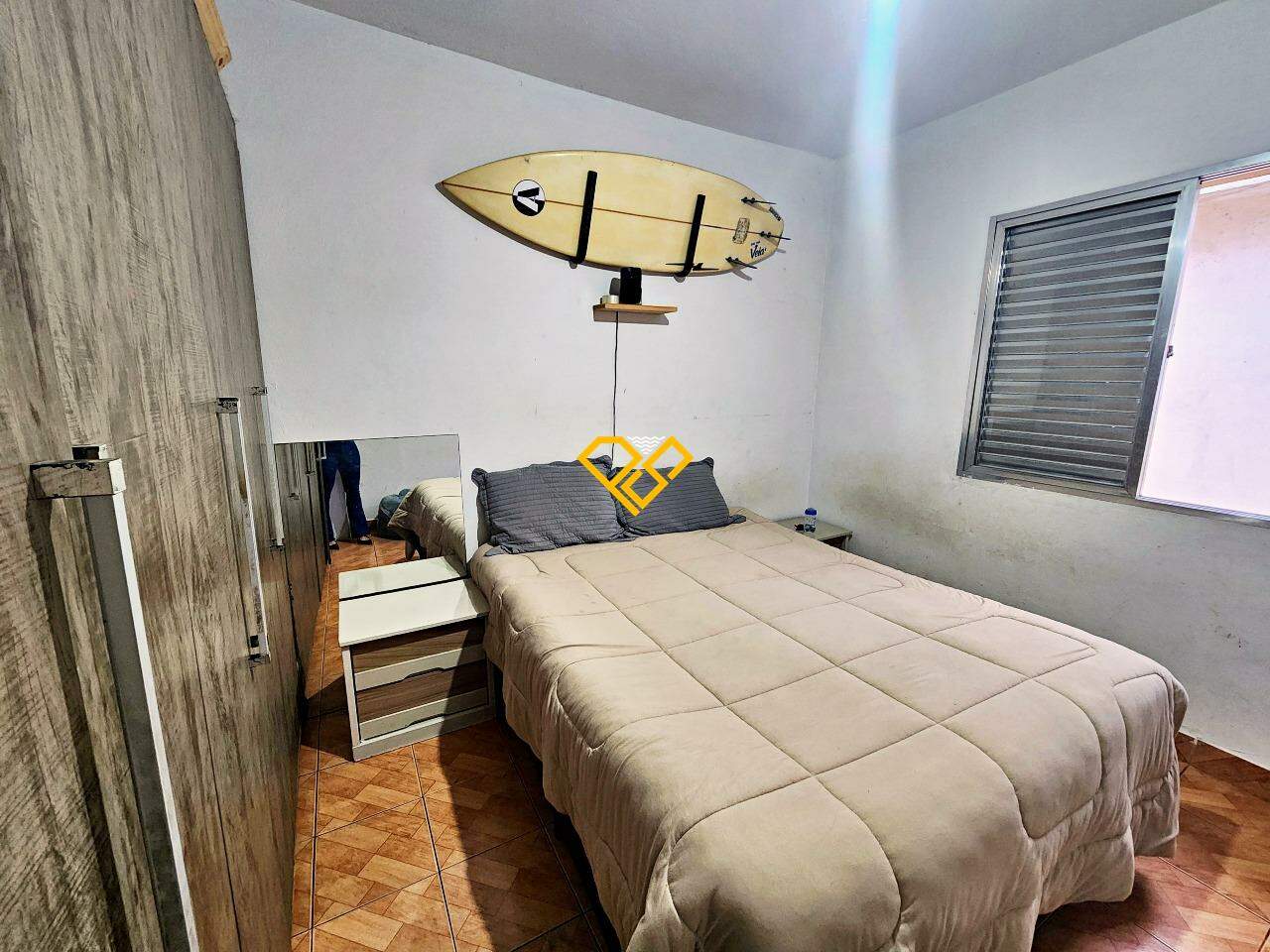 Apartamento à venda no Vila Mathias: Dormitório 1
