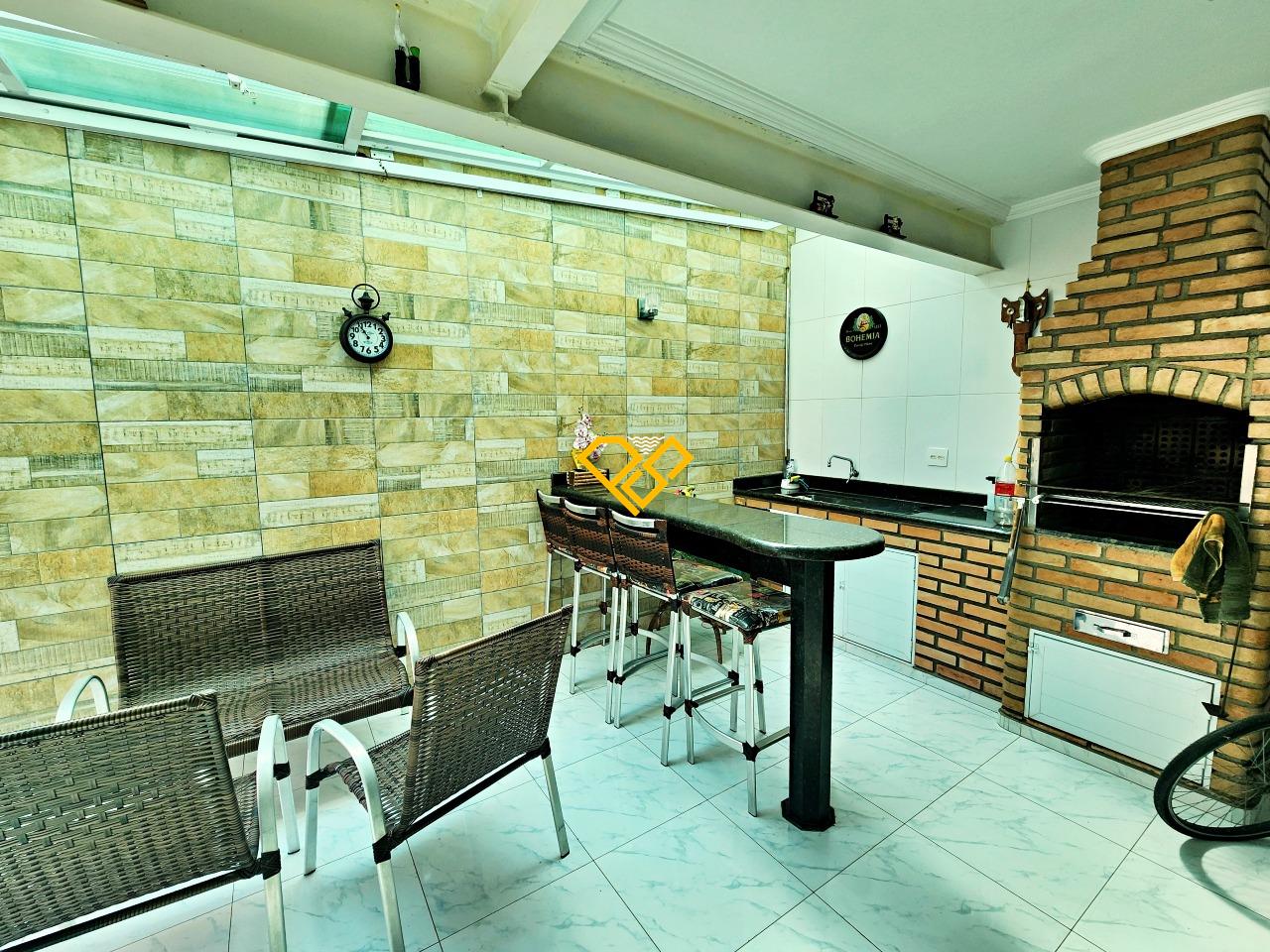 Sobrado à venda no Vila Belmiro: Espaço gourmet