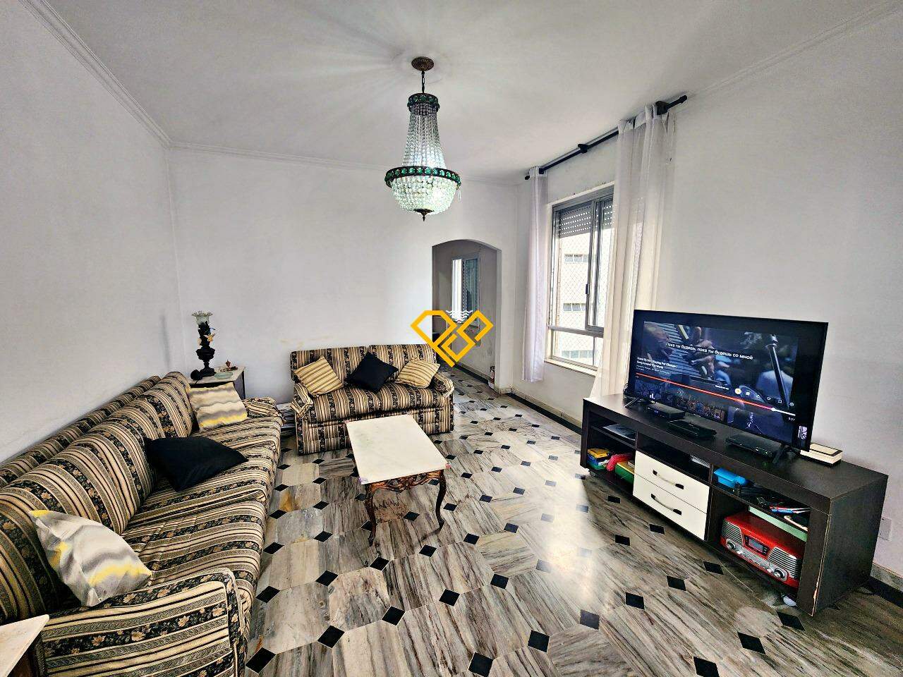 Apartamento à venda no Gonzaga: Sala de tv
