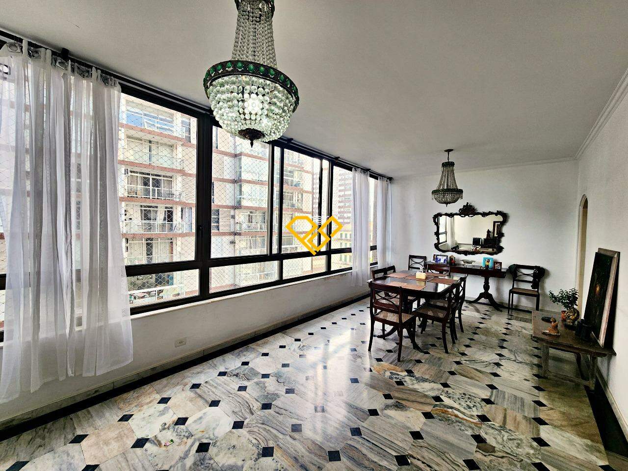 Apartamento à venda no Gonzaga: Sala de jantar