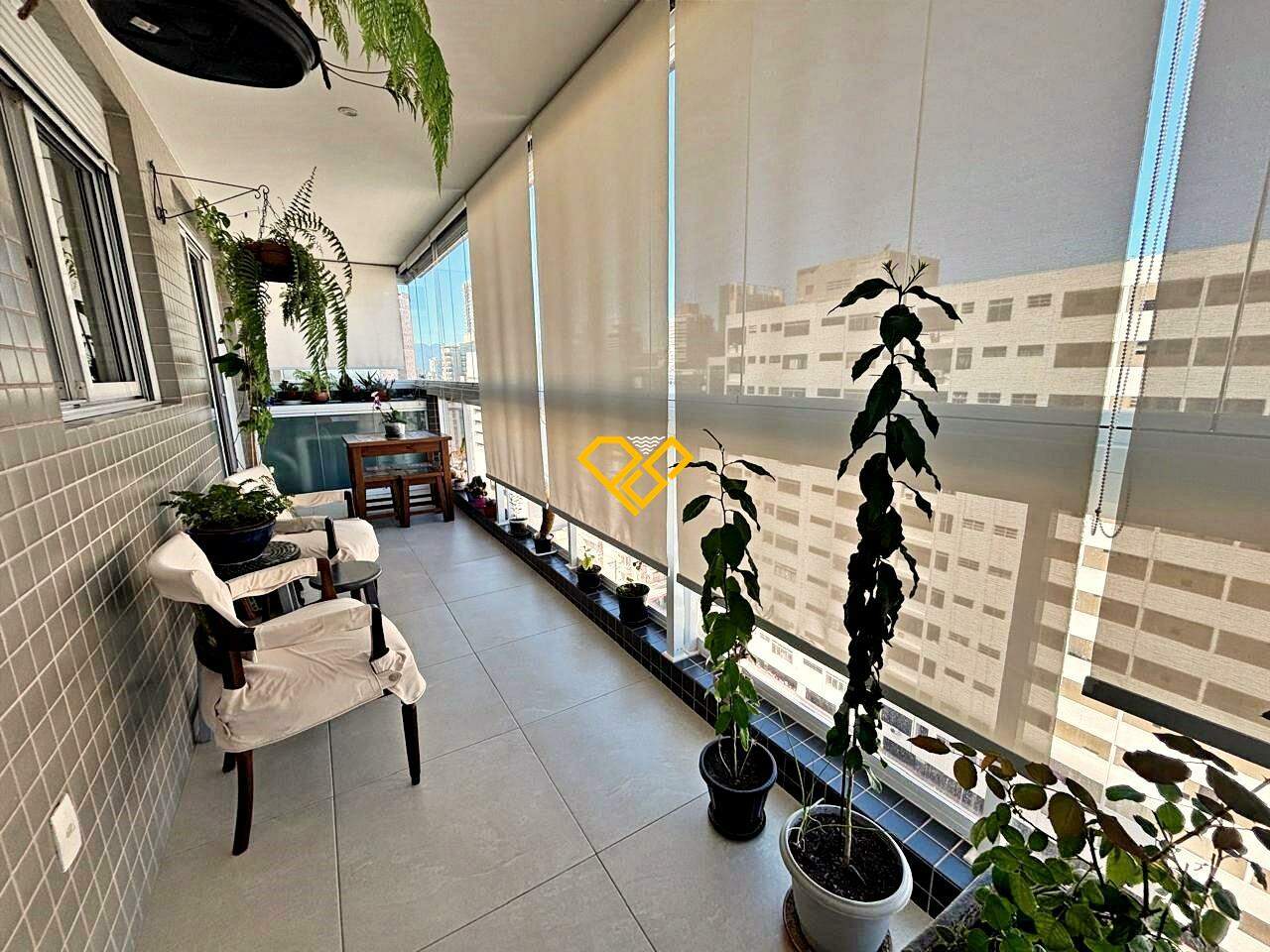 Apartamento à venda no Gonzaga: Varanda
