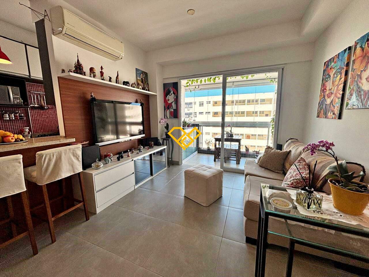 Apartamento à venda no Gonzaga: Sala