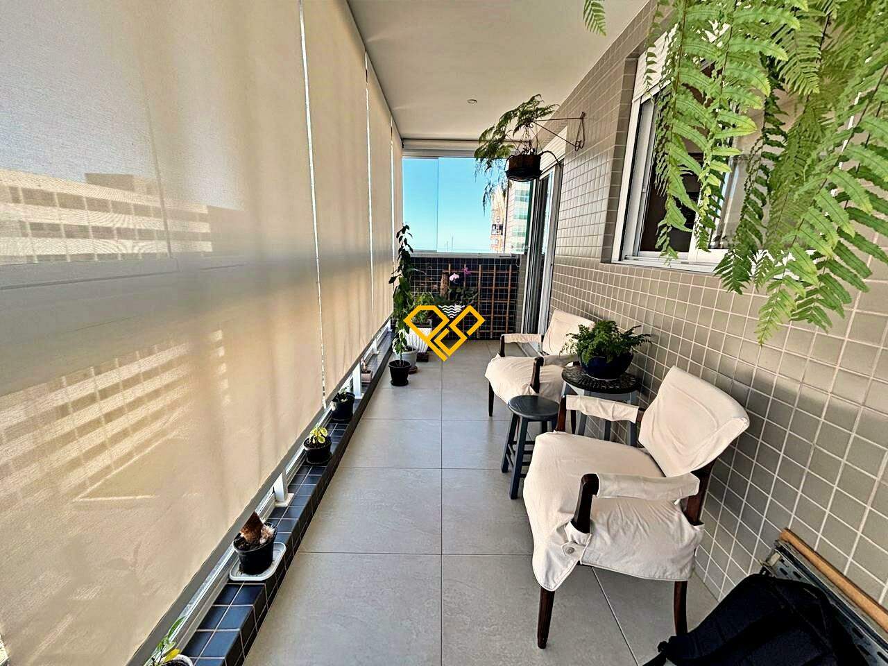 Apartamento à venda no Gonzaga: varanda