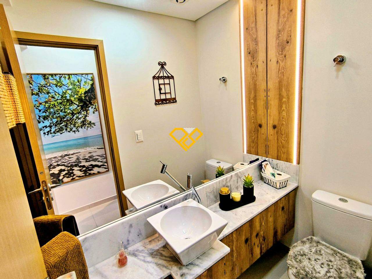 Apartamento à venda no Boqueirão: Lavabo