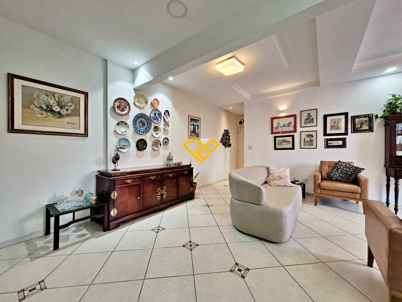 Apartamento à venda no Embaré: Sala