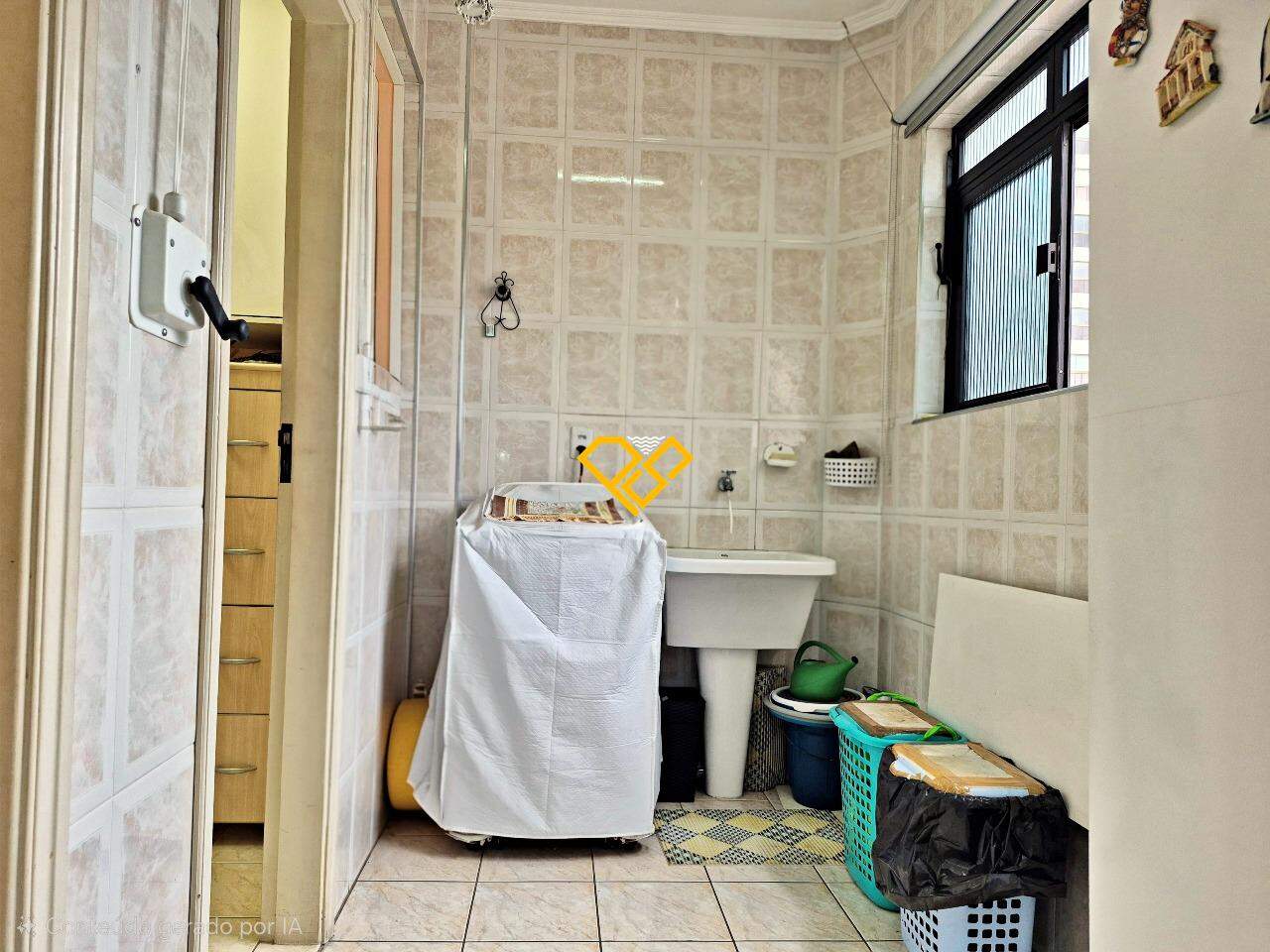 Apartamento à venda no Embaré: Área de serviço