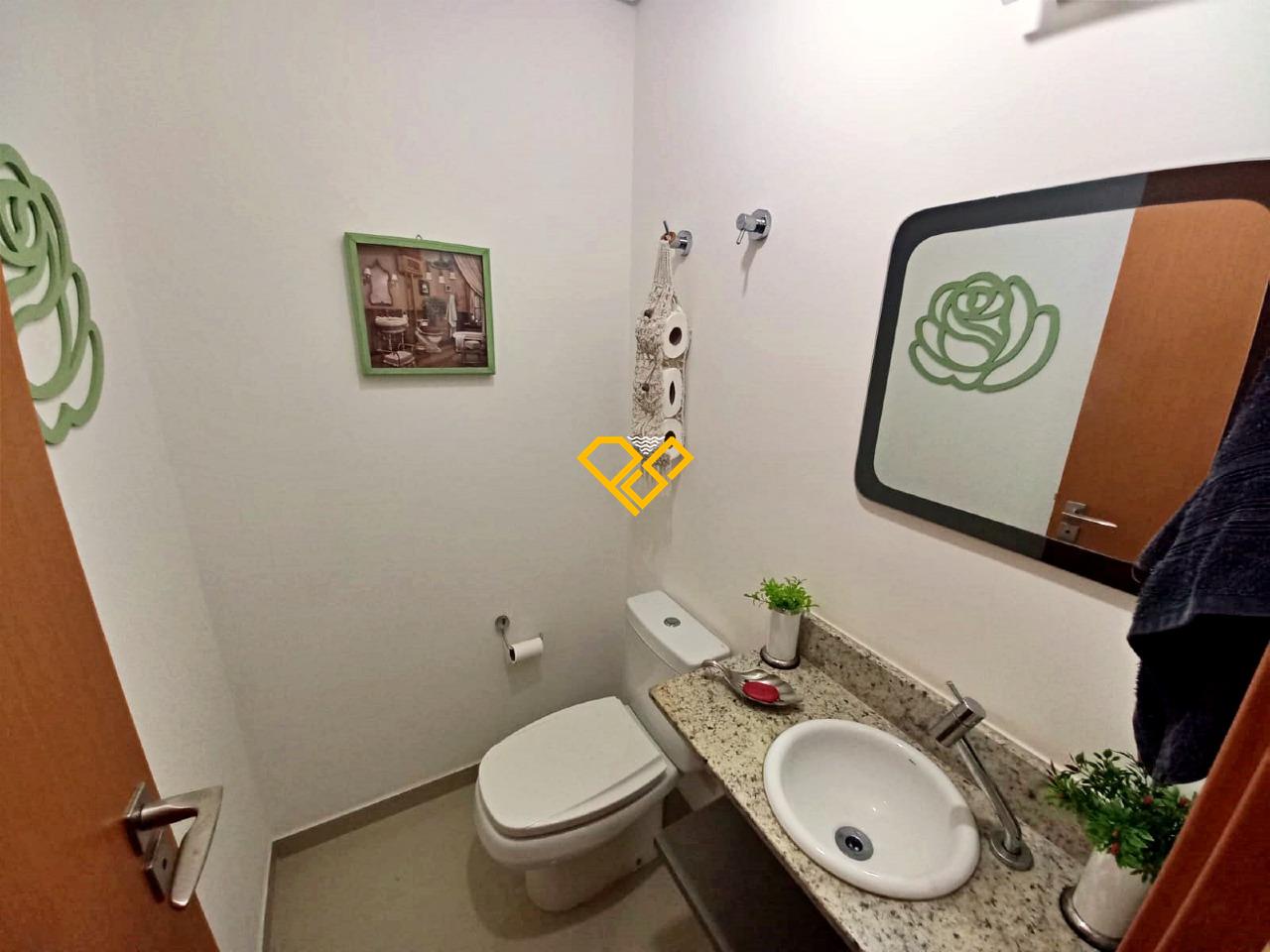 Apartamento à venda no Embaré: Lavabo