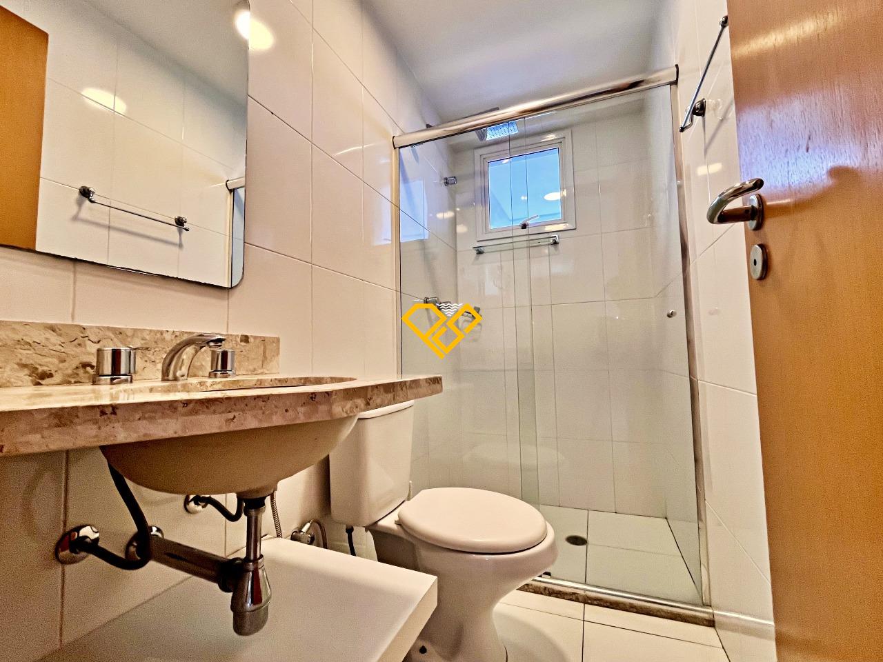 Apartamento para aluguel no Gonzaga: Wc suíte 1 - master