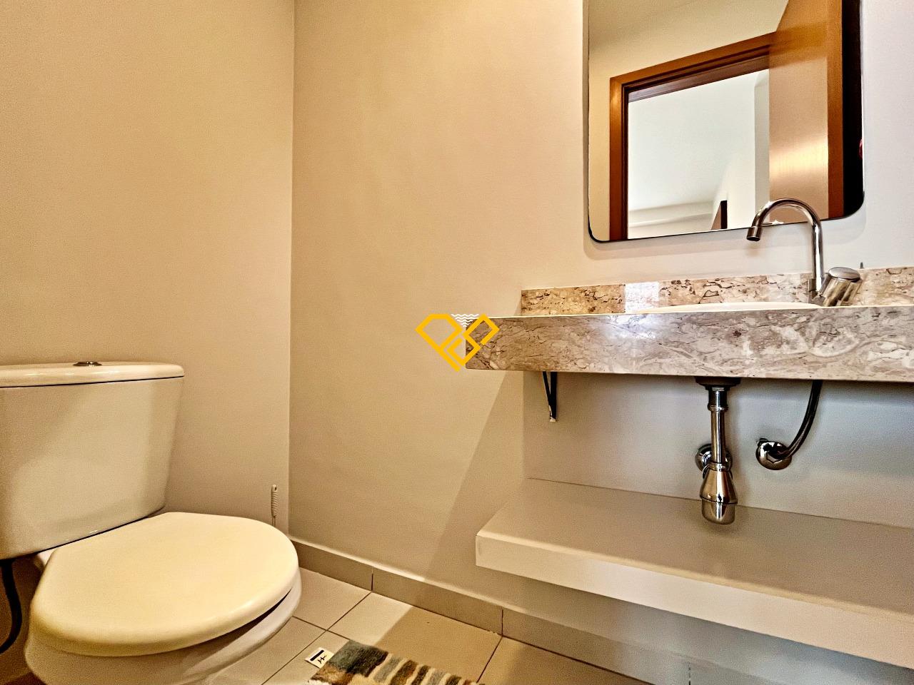 Apartamento para aluguel no Gonzaga: Lavabo