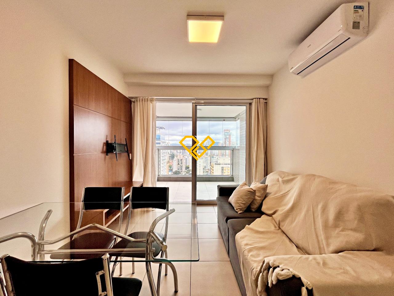 Apartamento para aluguel no Gonzaga: Sala