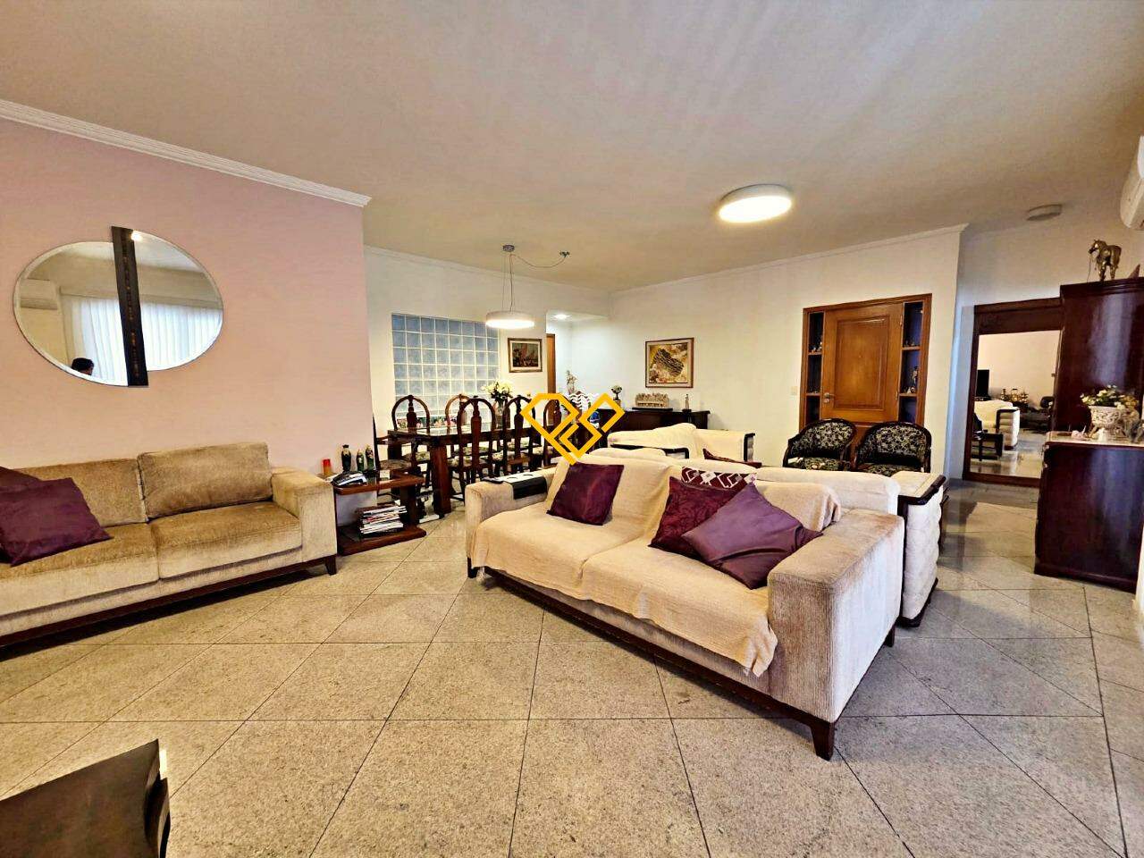 Apartamento à venda no Gonzaga: Sala