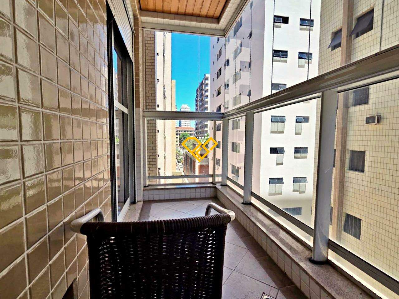 Apartamento à venda no Gonzaga: Varanda suíte 1