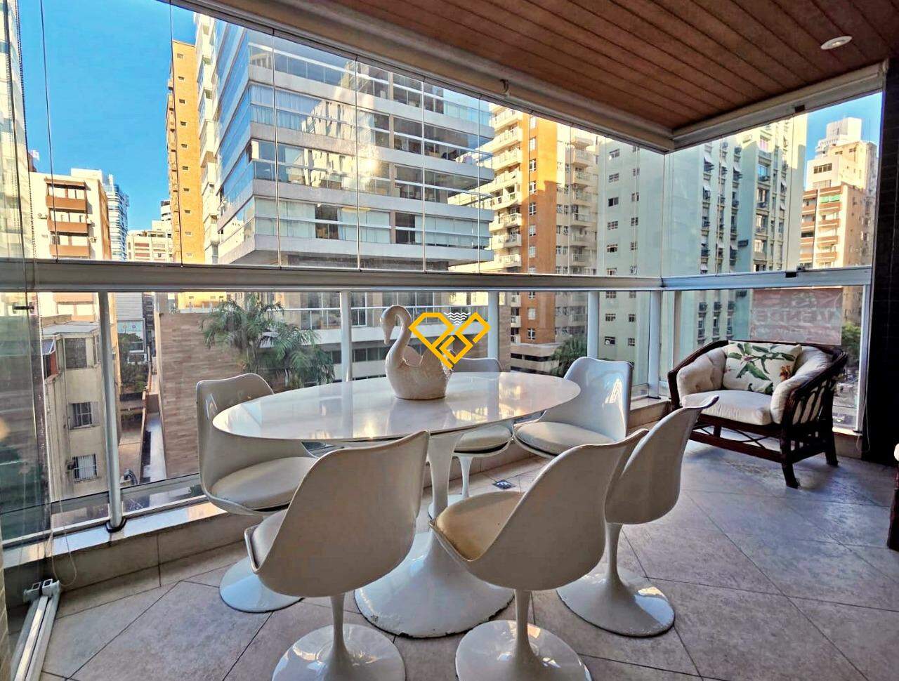 Apartamento à venda no Gonzaga: Varanda