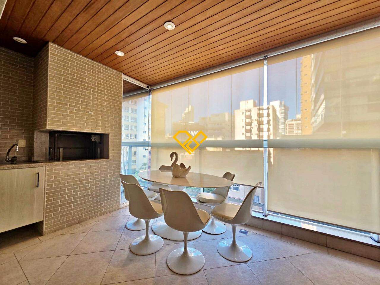 Apartamento à venda no Gonzaga: Varanda