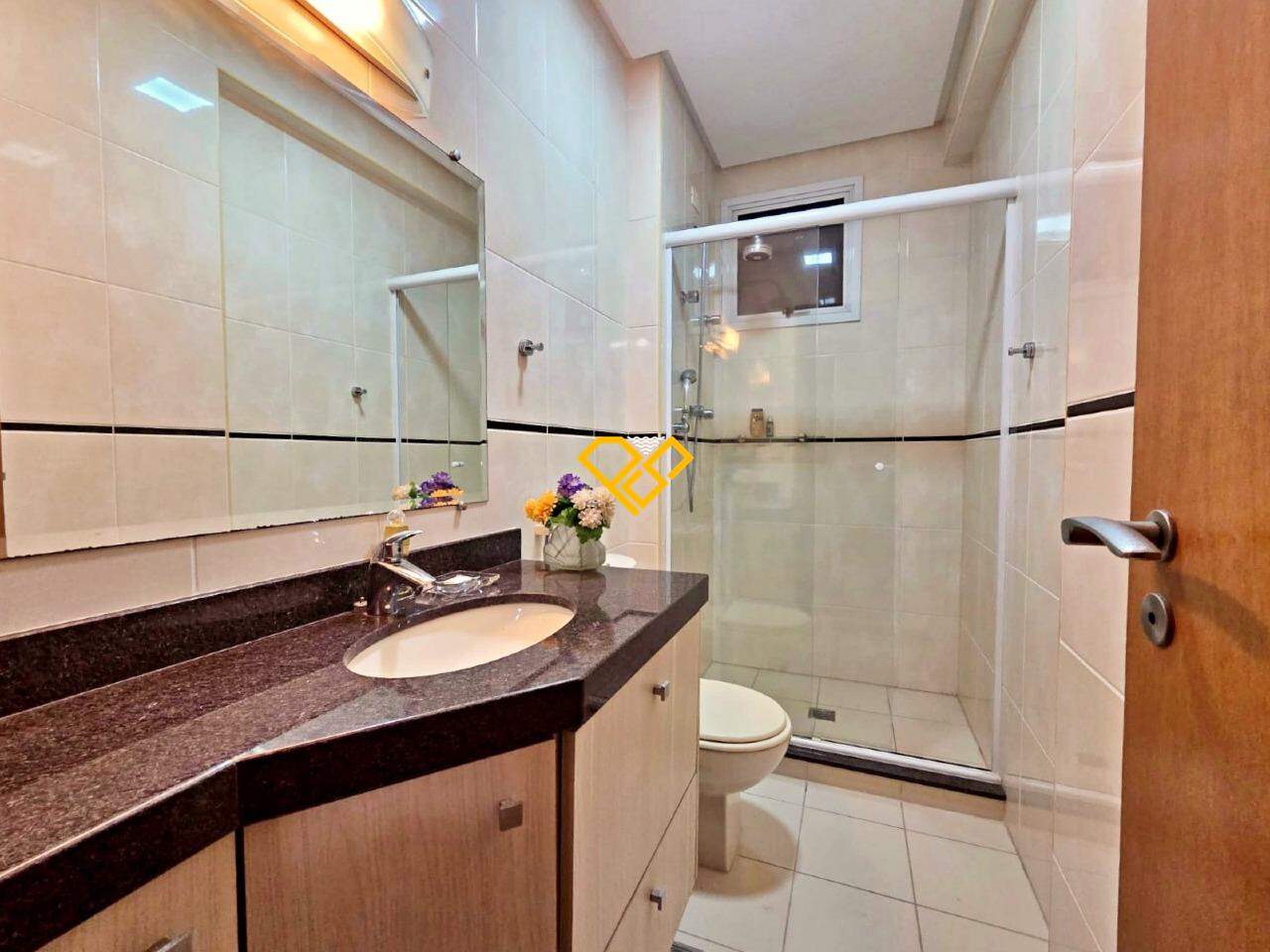 Apartamento à venda no Gonzaga: Wc suíte 4