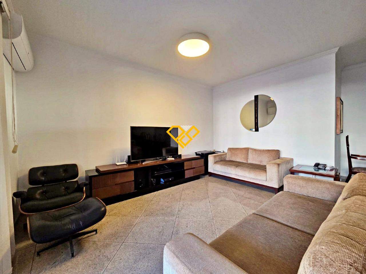 Apartamento à venda no Gonzaga: Sala