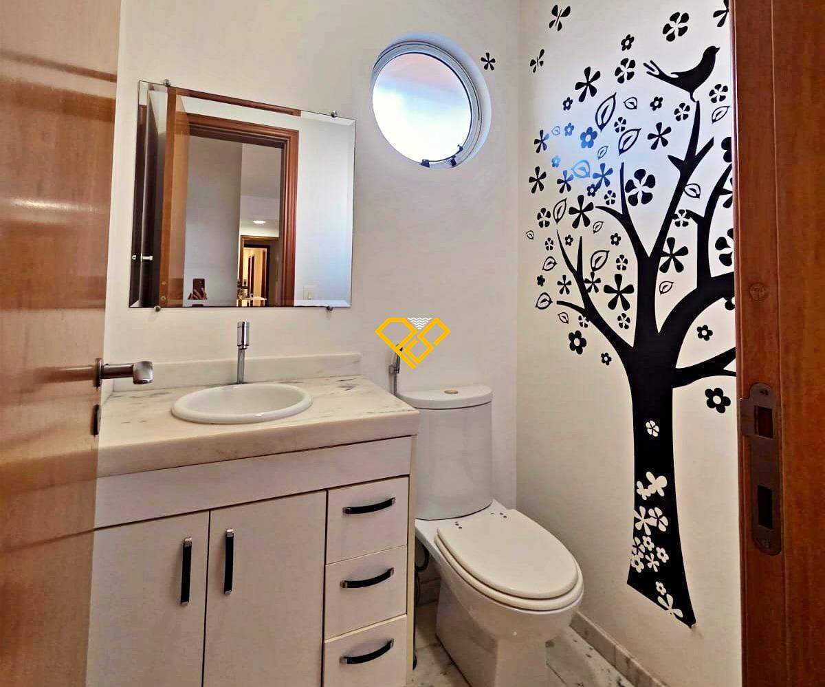 Apartamento à venda no Gonzaga: Lavabo