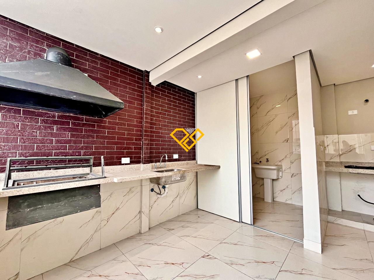 Apartamento à venda no Gonzaga: Churrasqueira