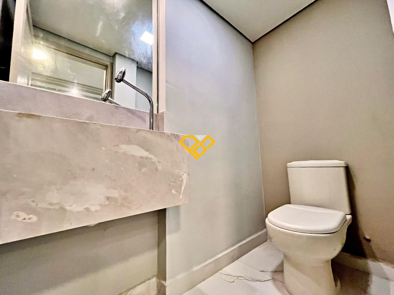 Apartamento à venda no Gonzaga: Lavabo