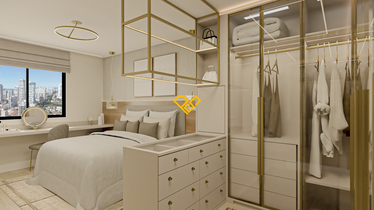 Apartamento à venda no Boqueirão: Dormitório 1 - suíte