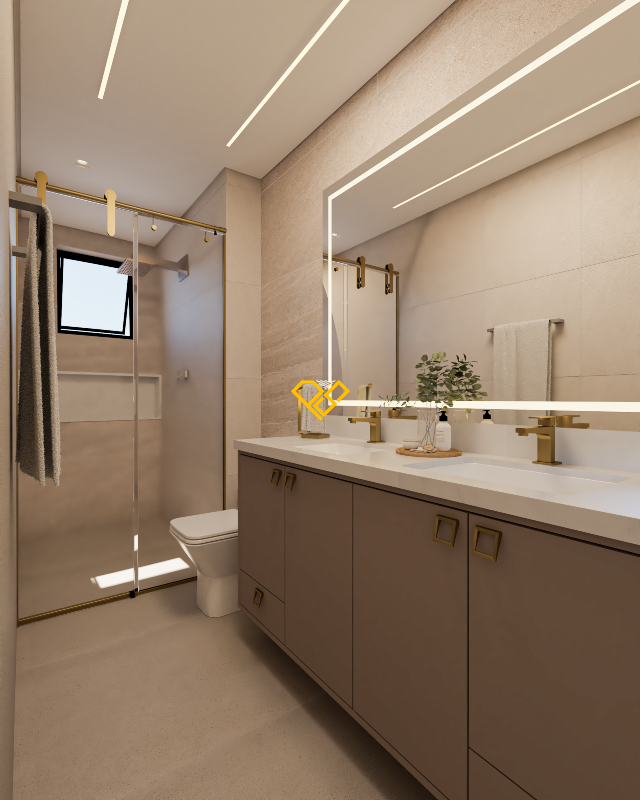 Apartamento à venda no Boqueirão: Wc suíte 1