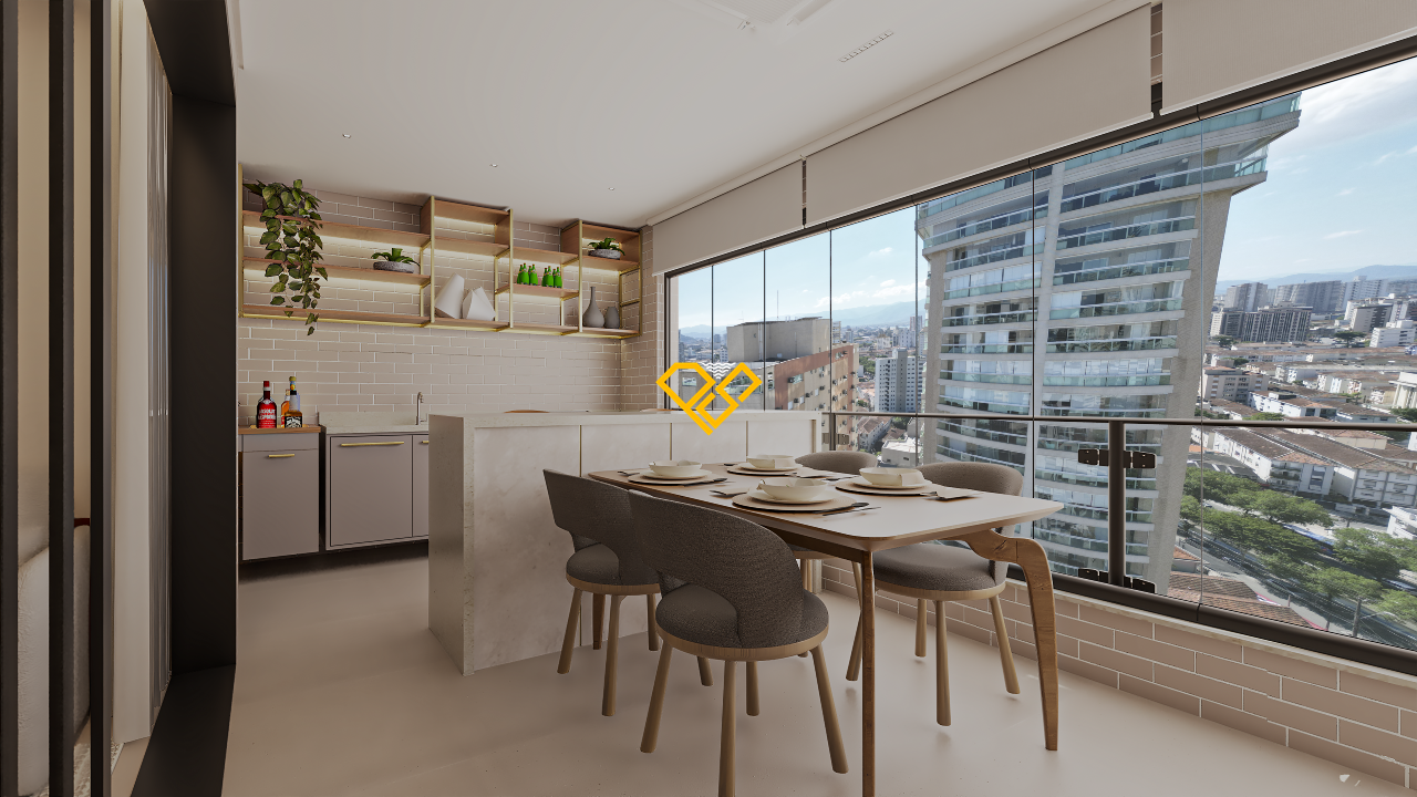 Apartamento à venda no Boqueirão: Varanda