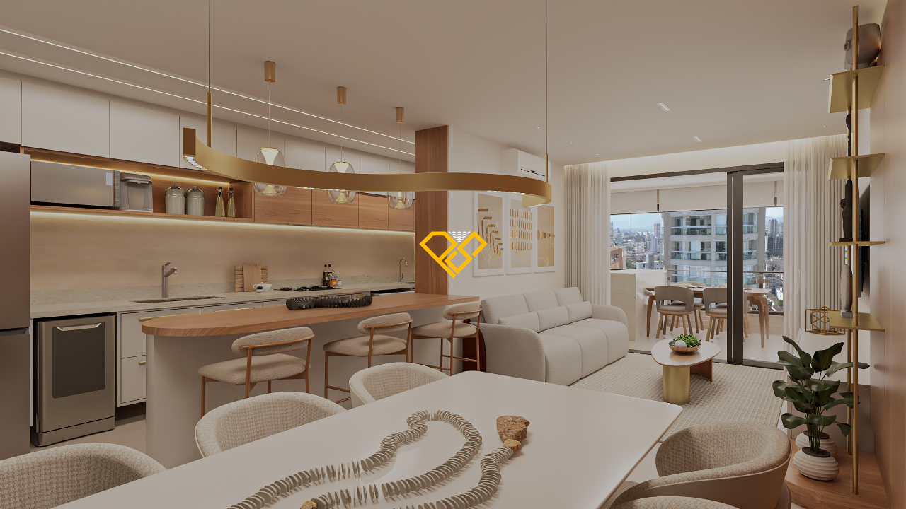 Apartamento à venda no Boqueirão: Sala