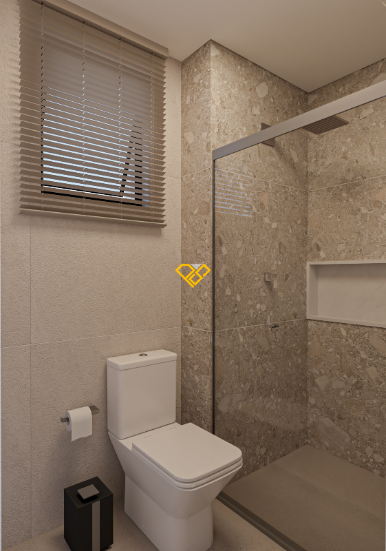 Apartamento à venda no Boqueirão: Wc suíte americana 2 e 3