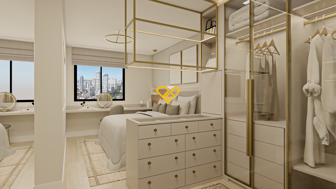 Apartamento à venda no Boqueirão: Dormitório 1 - suíte