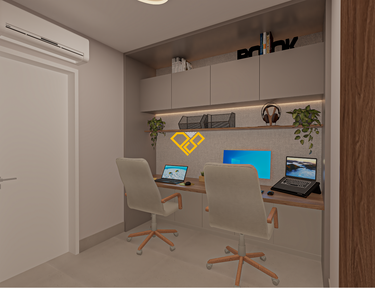Apartamento à venda no Boqueirão: Home office