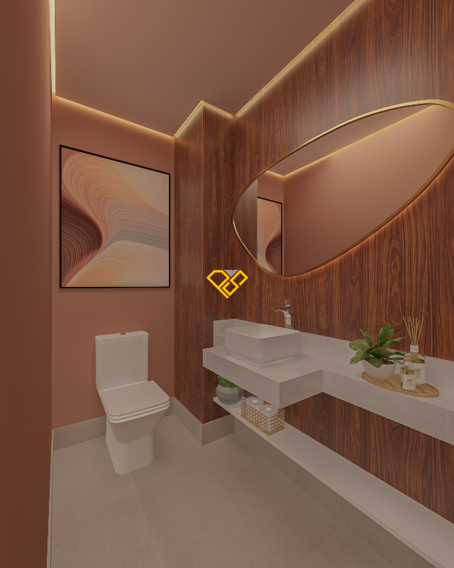 Apartamento à venda no Boqueirão: lavabo