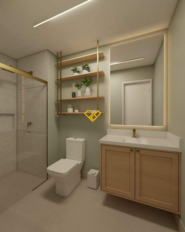 Apartamento à venda no Boqueirão: Wc social