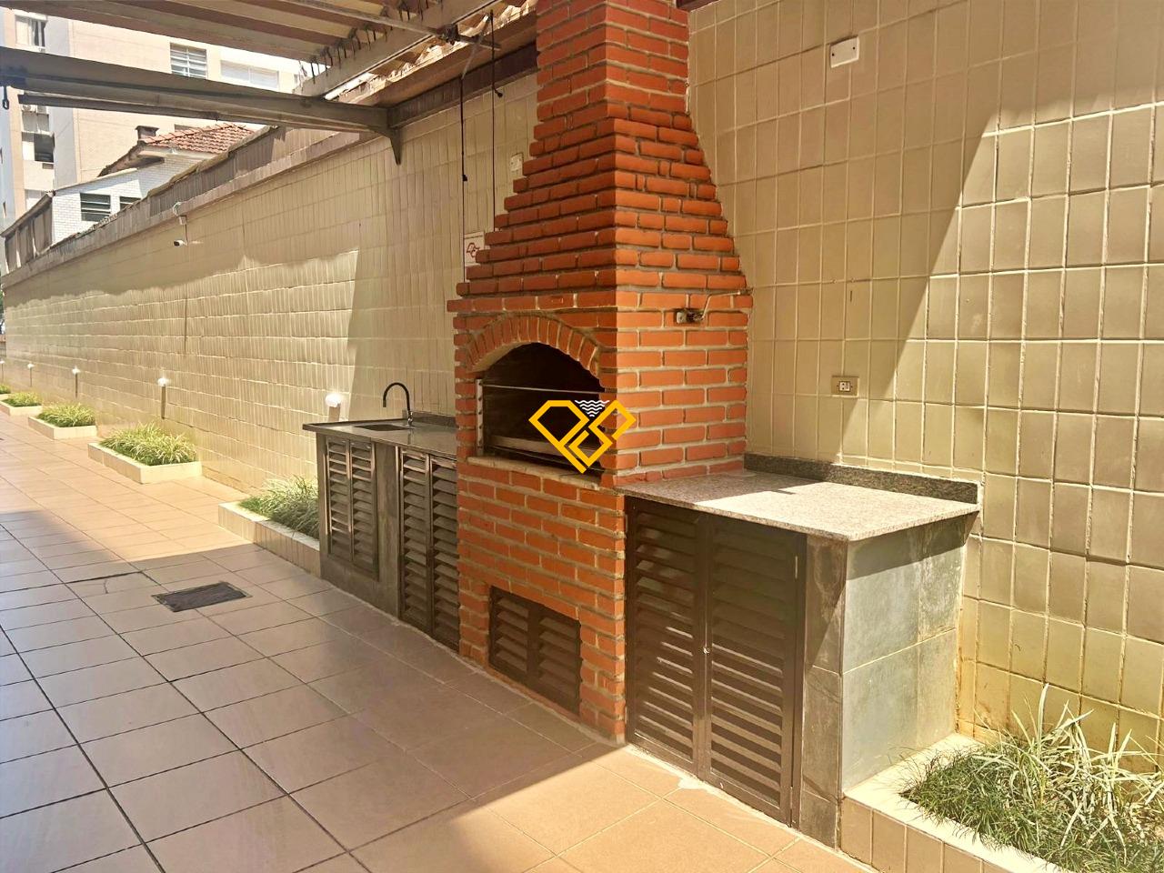 Apartamento à venda no José Menino: Lazer - churrasqueira