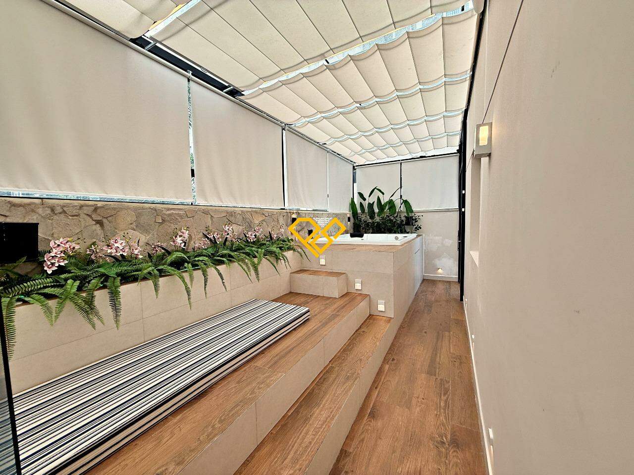 Garden à venda no Marapé: Área garden com  hidro e churrasqueira